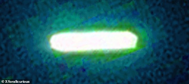 Color-enhanced images shared by multiple social media users revealed 3I/ATLAS developed a strange green glow as it neared Mars and the sun in October