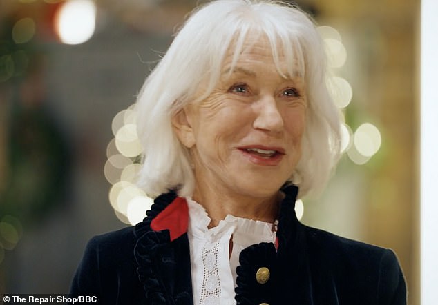 The legendary actress is appearing on the uplifting TV show to support a charity close to her heart - a care home for retired entertainment industry professionals - and give them a Christmas to remember