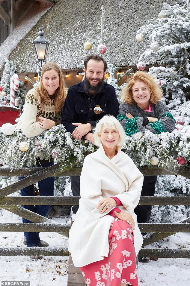 The actress will join Julia Donaldson and Rob Brydon for the special episode as they visit the experts to get some special treasures mended (experts Becky, Dom and Lucia seen)