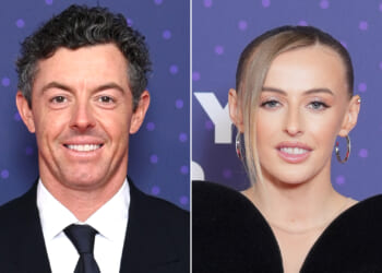 Rory McIlroy and Chloe Kelly arrive on the red carpet for BBC SPOTY ceremony as golf star aims to break 36-year curse