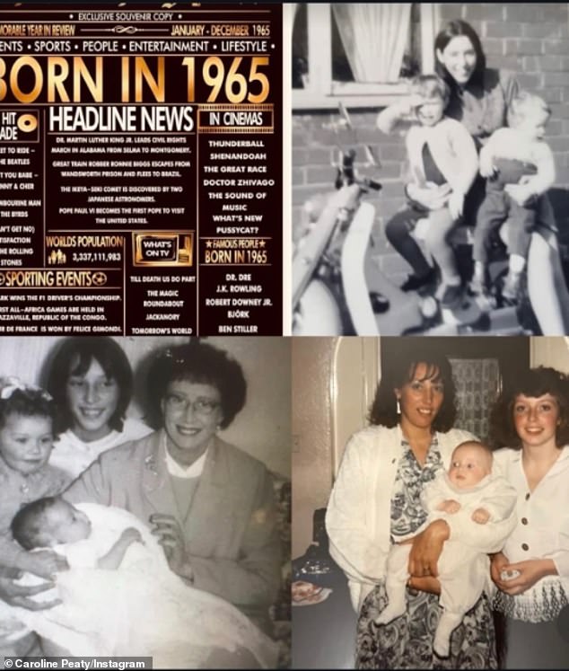 But Peaty's was notably absent from the assortment of birthday messages on display, among them a birthday card addressed to 'mom' from 'the Peaty family,'