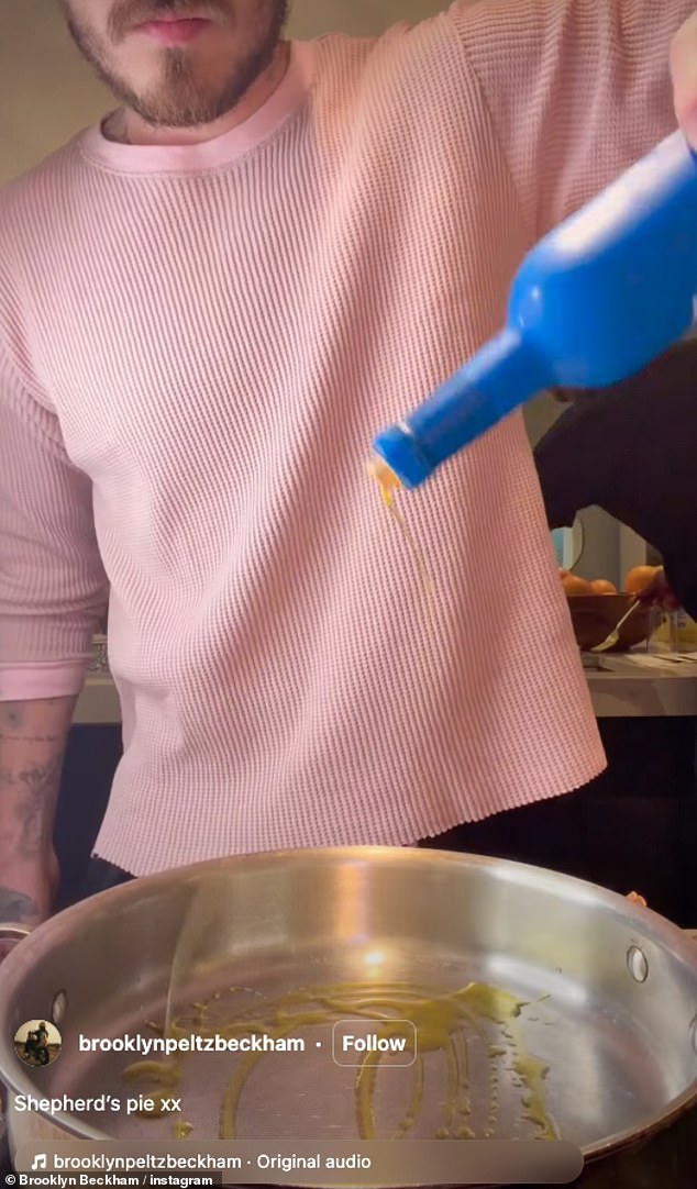 However some followers pointed out that he appeared to use beef mince, instead of lamb, which would make the dish a cottage pie rather than Shepherd's