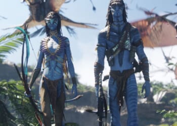 James Cameron’s Avatar returns with an all-out visual assault on the senses