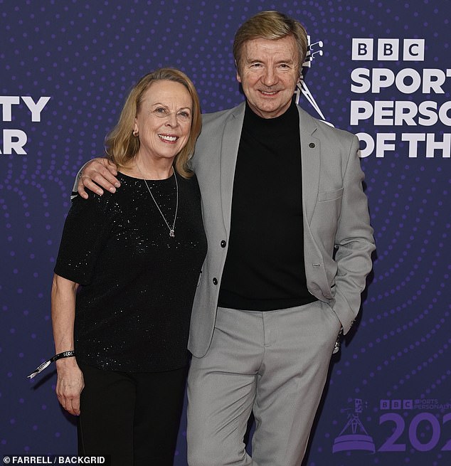 The pair are also Olympians so were in good company