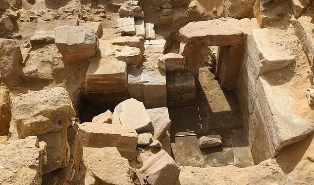 Archaeologists unearth lost ancient Egyptian temple 4,500 years after it was built and dedicated to the sun god Ra