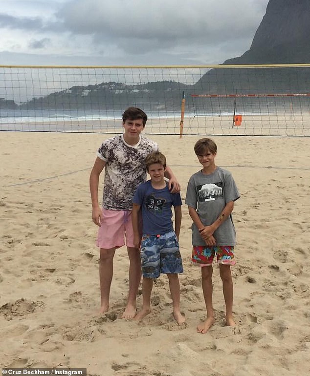 Cruz extended another olive branch to estranged brother Brooklyn on Wednesday as he shared more throwback snaps on Instagram