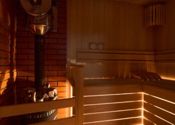 Husband and wife die in horror sauna fire after being trapped inside