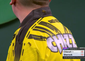 World Darts Championship star attacked by TWO WASPS after unfortunate wardrobe malfunction as he beats Fallon Sherrock