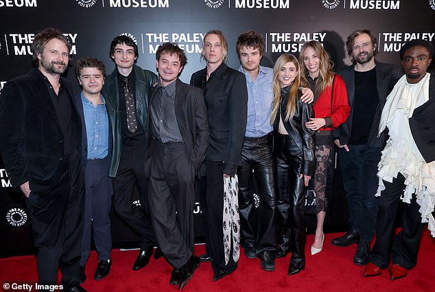 While other cast members gathered at the Paley Museum to celebrate the last season of the smash hit Netflix show, Brown and Harbour were not present