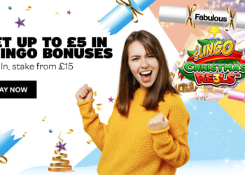 Get up to £5 in slingo bonuses on Fabulous Bingo when you play this game