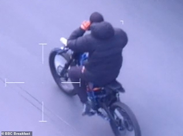 The youths ride through Darlington, often on electric-powered bikes or quad bikes, zigzagging in and out of traffic while doing wheelies and other dangerous manoeuvres