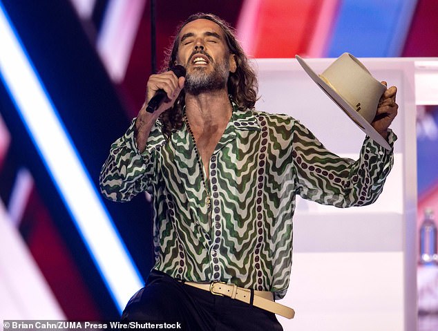 Brand said that Perry's relationship with former Canadian Prime Minister Trudeau rubs him the wrong way