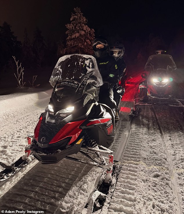 There was no reference to Peaty's mother as he shared his latest holiday update with Instagram followers, despite her milestone 60th taking place on the same day