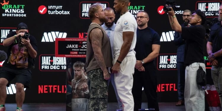 Is Jake Paul vs Anthony Joshua an exhibition match or will it go on their professional record?