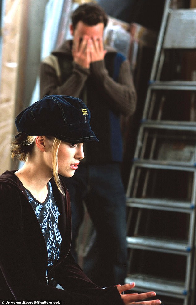 'I had a massive spot in the middle of my forehead,' she admitted. 'This is the problem with being 17 and being in films! So there was no choice but to find a hat to cover it' she revealed