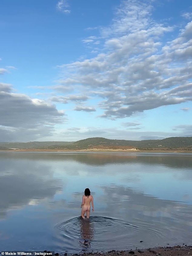 Maisie wrote: 'Summer is so over but life is still happening in a big way x'