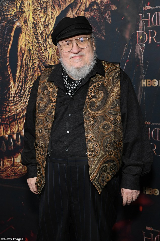 Elsewhere, Game of Thrones fans have plenty to celebrate: first, news of an upcoming movie release, and now a hint of a collaboration between creator George R.R. Martin and Maisie (seen in 2023)
