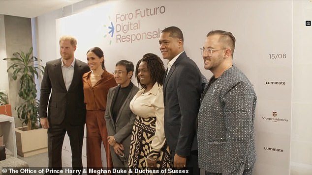 Meghan and Harry's trip to Colombia in 2024 also features