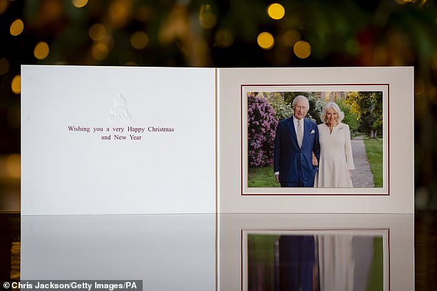 The 2025 Christmas card for King Charles III and Queen Camilla was released on December 6