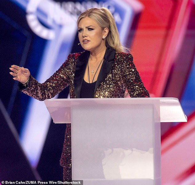 Kirk's widow Erika, now the CEO of Turning Point USA, unsuccessfully attempted to keep the peace