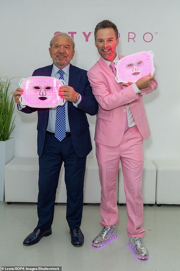 After joining forces, Tom and the business mogul went on to build tech-beauty venture, company StylPro (pictured together at StylPro launch event in September 2024)