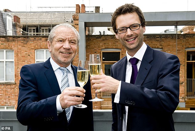 Tom was the mogul's very first business partner, with winners before him being handed a £100,000-a-year job with Lord Sugar's business, rather than investment into their own firms (pictured together after his win in 2011)