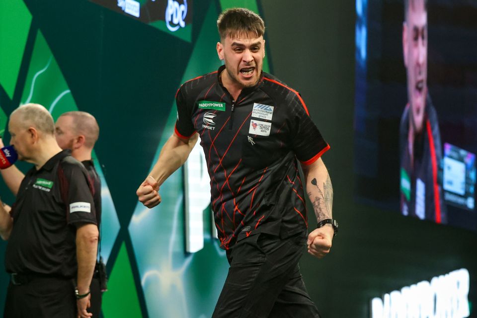 14/12/2025., 2025/26 World Darts Championship - 14 Dec 2025