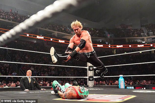 Logan also dabbled in boxing, but has since moved into professional wrestling
