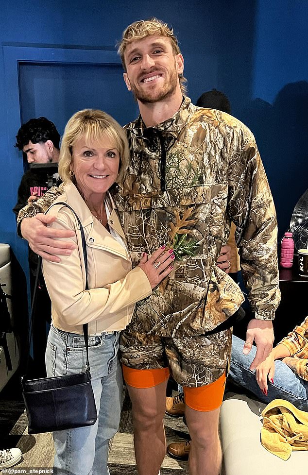 She says Logan and Jake have grown up '1,000 per cent' since the early days of their puerile pranks