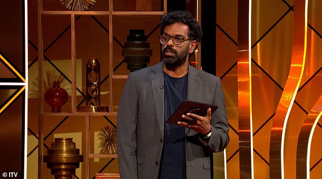 Host Romesh asked Richard: 'Do you hang loose?' to which the presenter confirmed he does