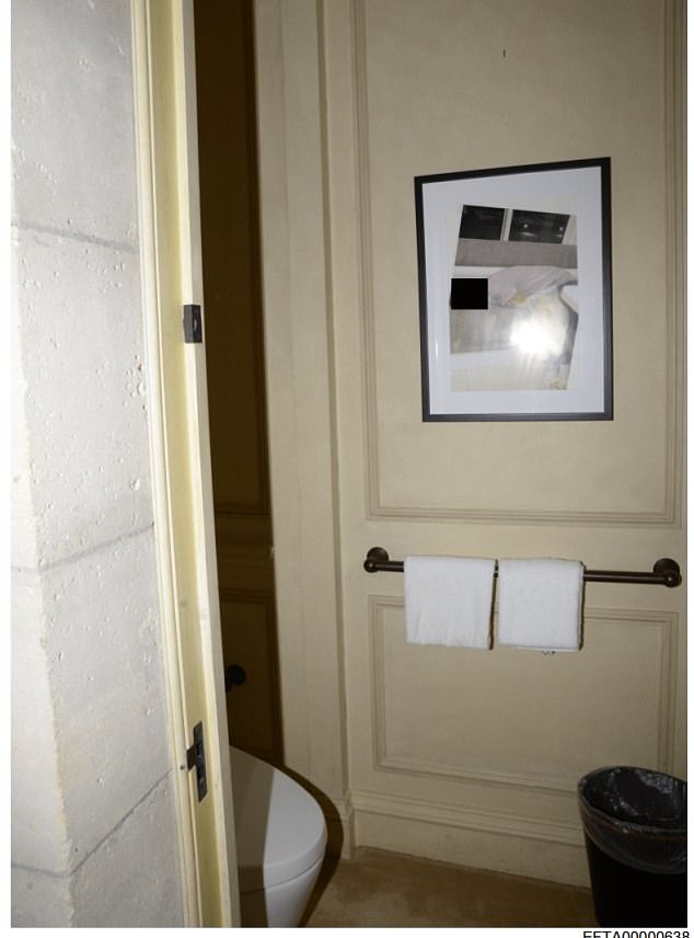 Epstein had erotic images all throughout his home, including the bathroom