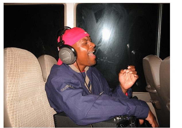 A man who appears to be actor Chris Tucker was also seen in the newly release documents