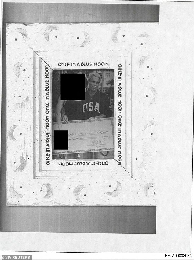 Much of the documents were already out in the public, but the Justice Department drop on December 19, 2025 reveal an image of Jeffrey Epstein with a redacted woman holding a giant check from Donald Trump for $22,500