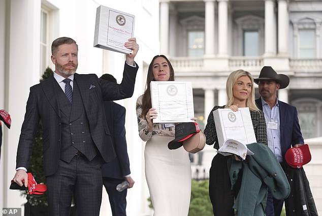 Attorney General Pam Bondi tried to appease those pushing for answers on Epstein by inviting MAGA influencers to the White House on February 27, 2025 and handing them a binder labeled 'The Epstein Files: Phase 1'