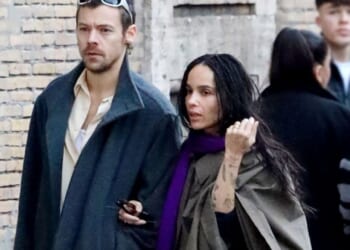 Zoe Kravitz wears ring on her wedding finger as she looks more loved up than ever in Rome with Harry Styles