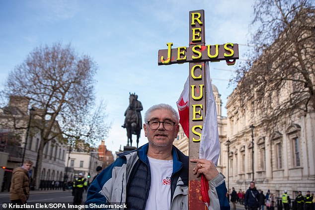 Polling by a Christian organisation, Tearfund, has found that 45 per cent of British adults are planning to attend church this Christmas. This is a sharp rise on recent years