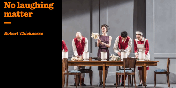 No laughing matter | Robert Thicknesse