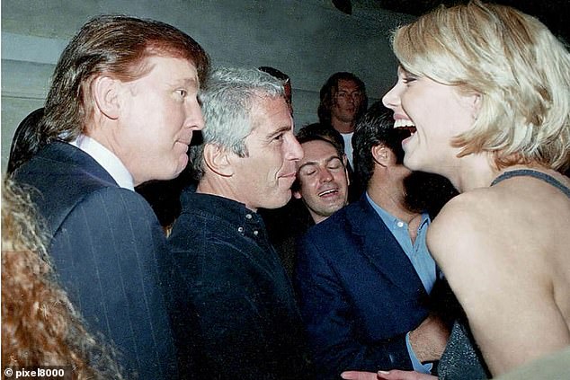Despite controversy surrounding their friendship, Trump (pictured left) barely appeared in the recently released Epstein files