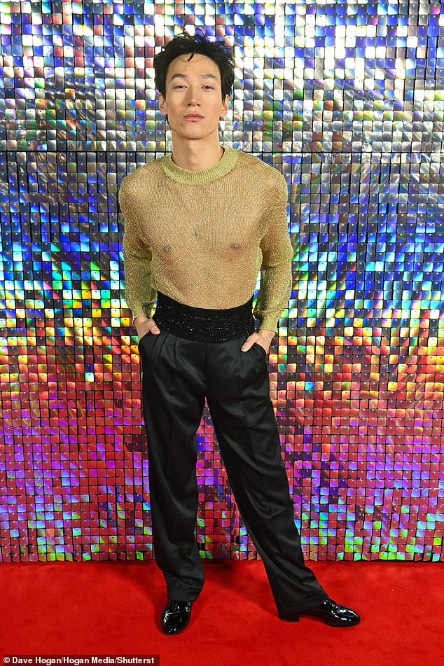 Carlos has previously said: 'I moved to this country. I had a different life. I am finding my true self in this country. Being a gay in China, it's really hard to talk about it'