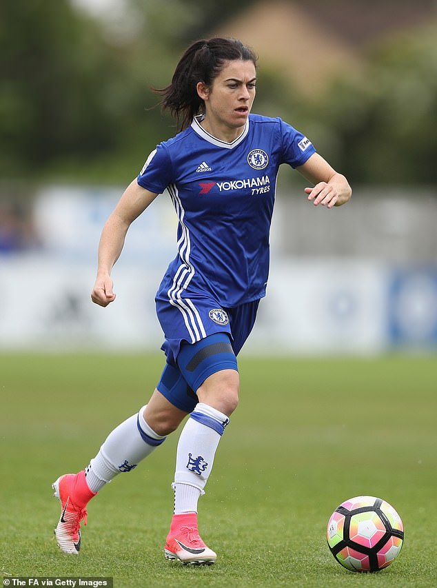 The Strictly star played as a winger and midfielder during her professional football career - during which she made 144 appearances for England