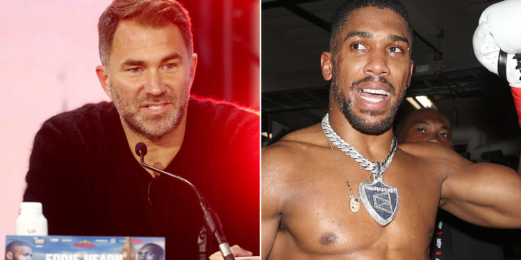 Eddie Hearn confirms plans for Anthony Joshua's next fight with Tyson Fury and 'left-field' opponent on the cards