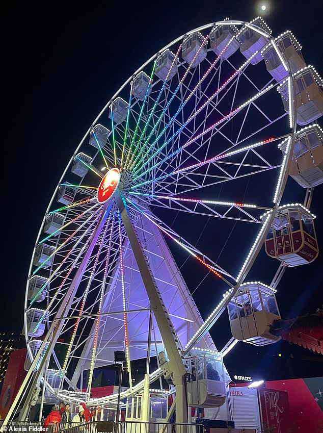 Wonderland Lisboa is the Portuguese capital's version of London's Winter Wonderland and has its own Big Wheel