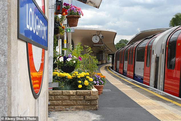 British Transport Police were called to Loughton Underground Station (pictured) in Essex following reports of a 'casualty on the tracks' at 2.30pm on December 15