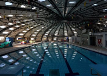 The bizarre 'space age' swimming pools across Europe that look more like UFOs
