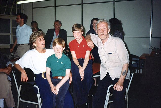 On a separate visit, Princess Diana took both her sons, Prince William and Prince Harry, to The Passage where they met with service users and staff