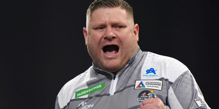 Bricklayer James Hurrell, 41, cements spot in World Darts Championship third round and will bank at least £35,000