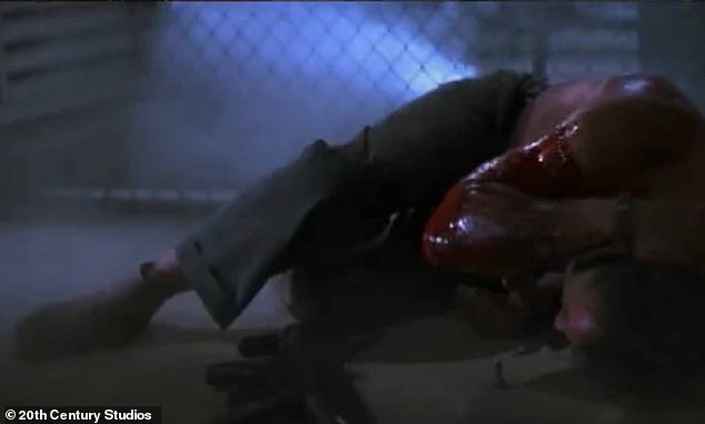 The critic's favourite mistake came later in the movie when he noticed that John McClane was 'wearing' fake feet