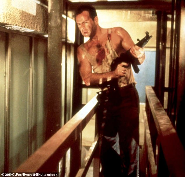 Another viewer pointed out a different mistake, adding: 'John's vest changes colour, at the start it's white and it changes to brown half way through'