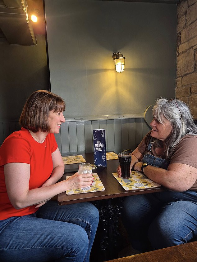 Ms Reeves visited the pub last July, soon after she took over at the Treasury following Labour’s election victory