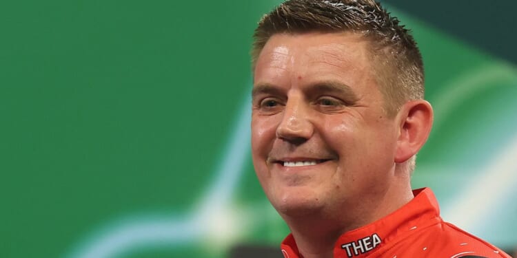 David Davies, 40, not scared of Luke Littler, 18, and aims to blow world No1 away with a little help from OASIS